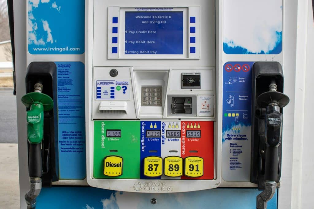 dispensador de gasolina