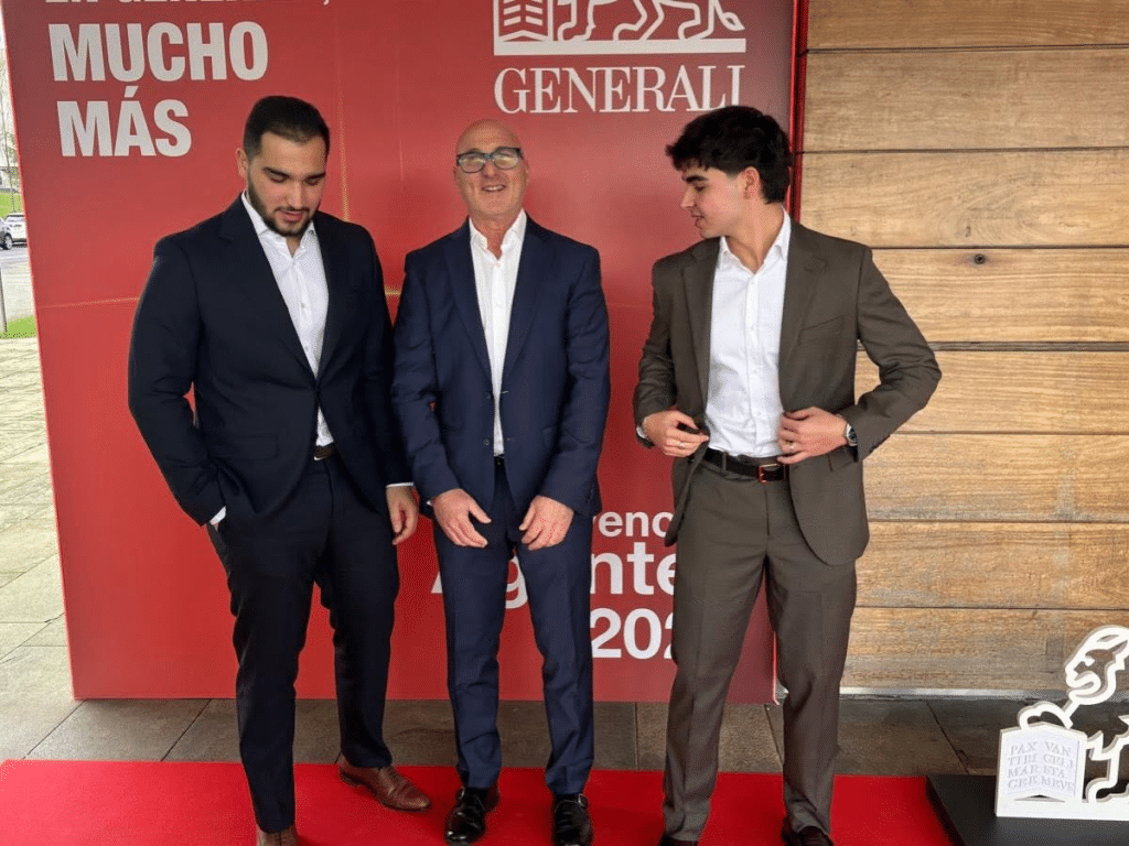 Sergio Baeza, pepe Baeza y Víctor Baeza: representación del relevo generacional en Grupo Baeza